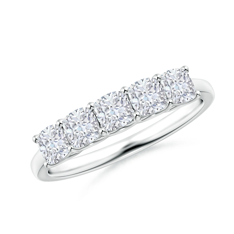Cushion Diamond Five Stone Ring
